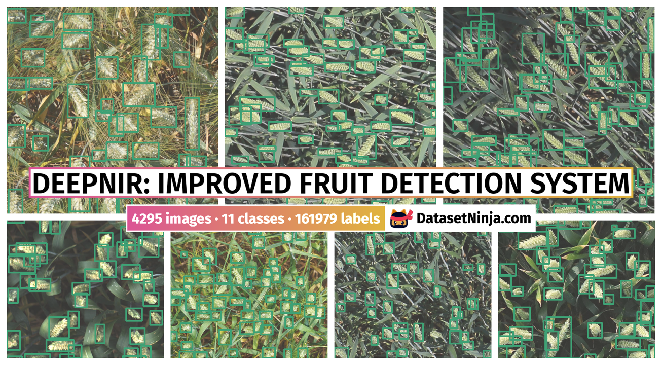 deepNIR Fruit Detection - Dataset Ninja