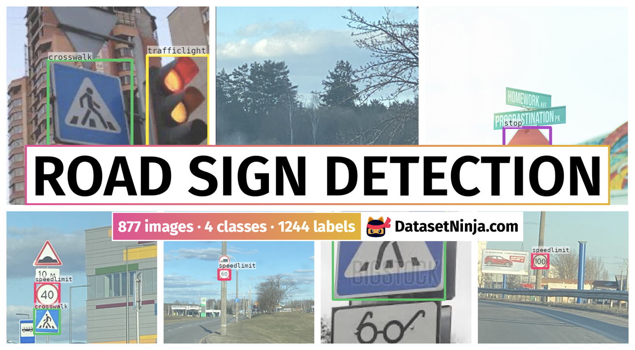 Road Sign Detection - Dataset Ninja